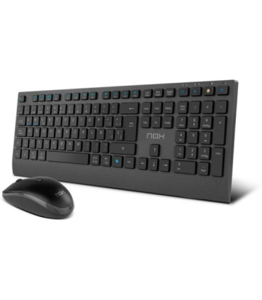 Teclado y ratón inalámbricos nox lite duo