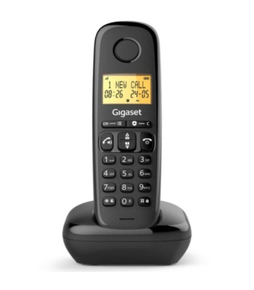 Teléfono inalámbrico gigaset basic 100/ negro