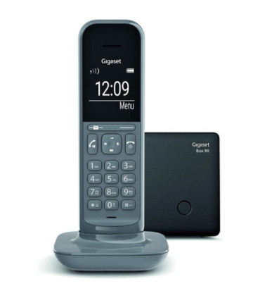 Teléfono inalámbrico gigaset cl390/ gris