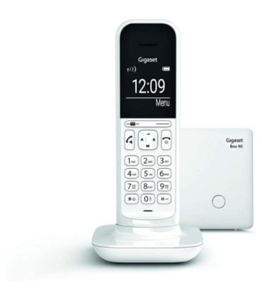 Teléfono inalámbrico gigaset cl390/ blanco