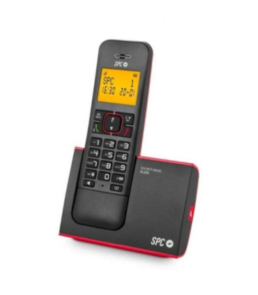 Teléfono inalámbrico spc blade 7290rc1/ rojo y negro