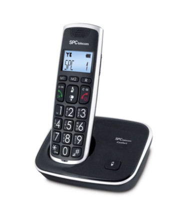 Teléfono inalámbrico spc telecom 7608/ negro