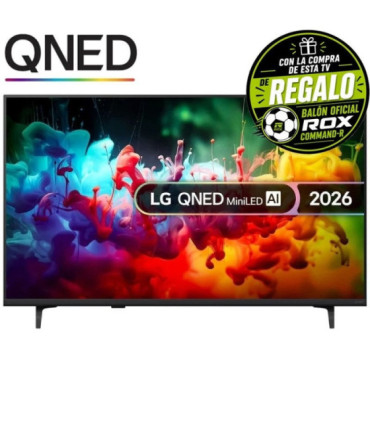 Televisor lg qned evo ai qned72 mini led 43qned72b6b 43'/ ultra hd 4k/ smart tv/ wifi