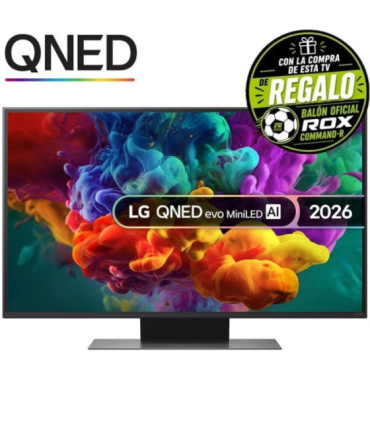 Televisor lg qned evo ai qned87 mini led 43qned87b6a 43'/ ultra hd 4k/ smart tv/ wifi