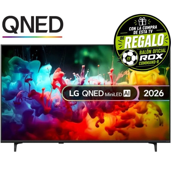 Televisor lg qned evo ai qned72 mini led 55qned72b6b 55'/ ultra hd 4k/ smart tv/ wifi