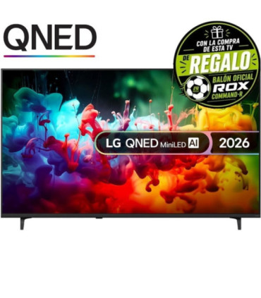 Televisor lg qned evo ai qned72 mini led 65qned72b6b 65'/ ultra hd 4k/ smart tv/ wifi