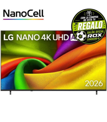 Televisor lg nanocell 85nu850b6la 85'/ ultra hd 4k/ smart tv/ wifi/ negro