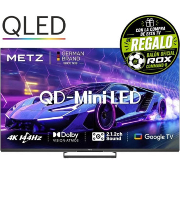 Televisor metz qled-miniled 65mne8000z 65'/ ultra hd 4k/ smart tv/ wifi