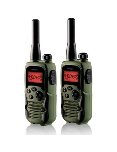 Walkie talkie topcom rc-6406/ hasta 10km/ 8 canales