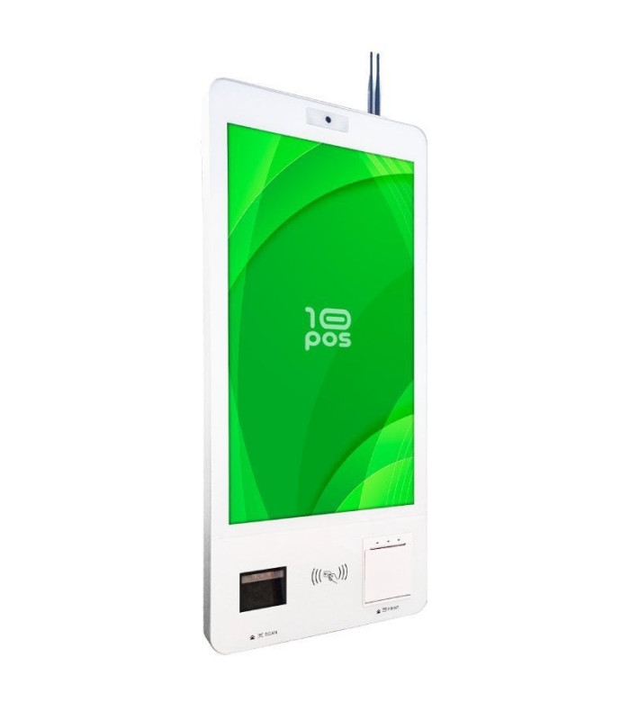 Kiosko capacitivo 10pos 10k-32 intel celeron j6412/ 8gb/ 256gb ssd/ 32'/ táctil/ win11 iot