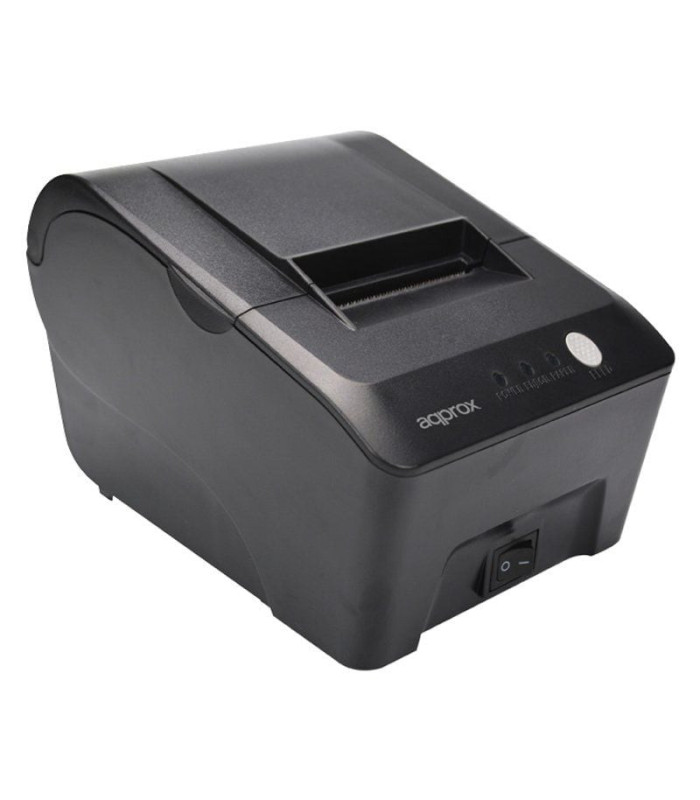 Impresora de tickets approx apppos58mu/ térmica/ ancho papel 58mm/ usb/ negra