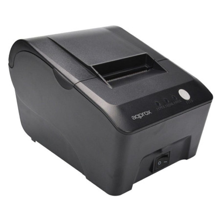Impresora de tickets approx apppos58mu/ térmica/ ancho papel 58mm/ usb/ negra