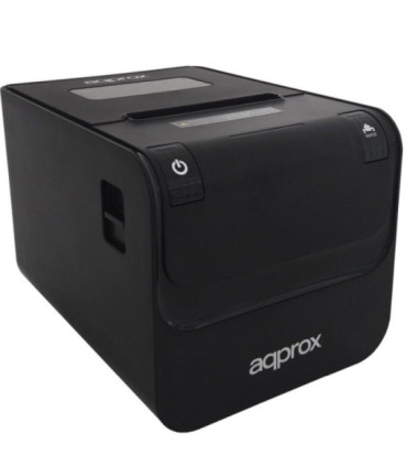 Impresora de tickets approx apppos80amuse/ térmica/ ancho papel 80mm/ usb-rs232-ethernet/ negra