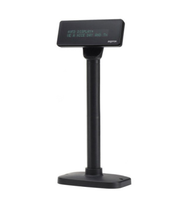 Visor tpv approx appvfd01/ 2 líneas/ usb