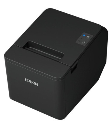 Impresora de tickets epson tm-t20iv/ ancho papel 80mm/ usb-rs232/ negra