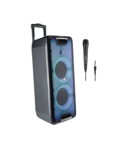 Altavoz portable con bluetooth ngs wild rave 1/ 200w