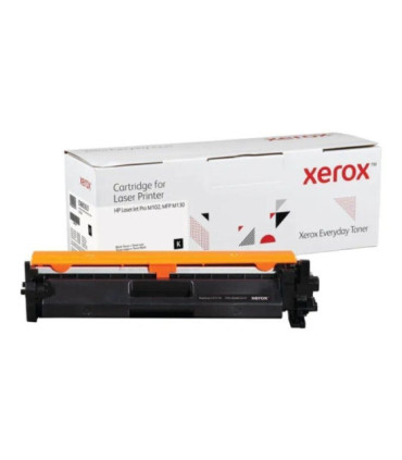 Tóner compatible xerox 006r03637 compatible con hp cf217a/ 1600 páginas/ negro