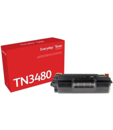 Tóner compatible xerox 006r04587 compatible con brother tn-3480/ 8000 páginas/ negro