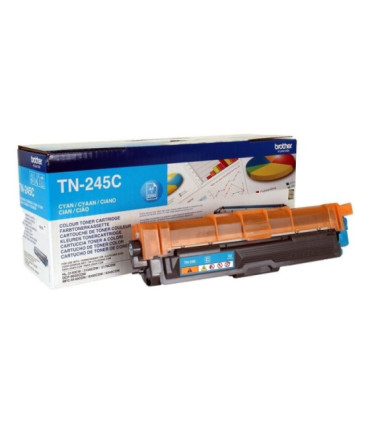 Tóner original brother tn-245c alta capacidad/ cian