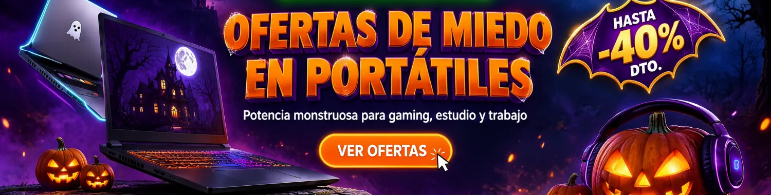Ofertas portátiles halloween